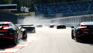 Grand Prix – Tassarna på gasen: röster, handling, premiär