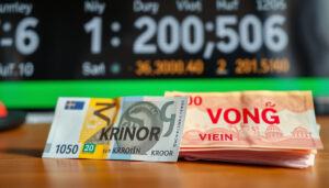 Omvandla svenska kronor till vietnamesiska dong – kurs